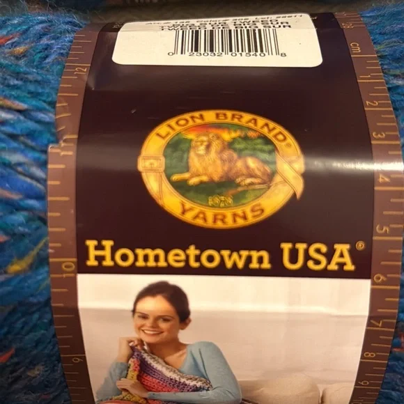 Lion Brand Yarn • Big Sur Tweed • Lot of 10 - Picture 3 of 7